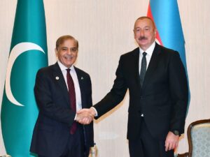Azərbaycan Prezidenti Pakistanın Baş naziri ilə görüşüb