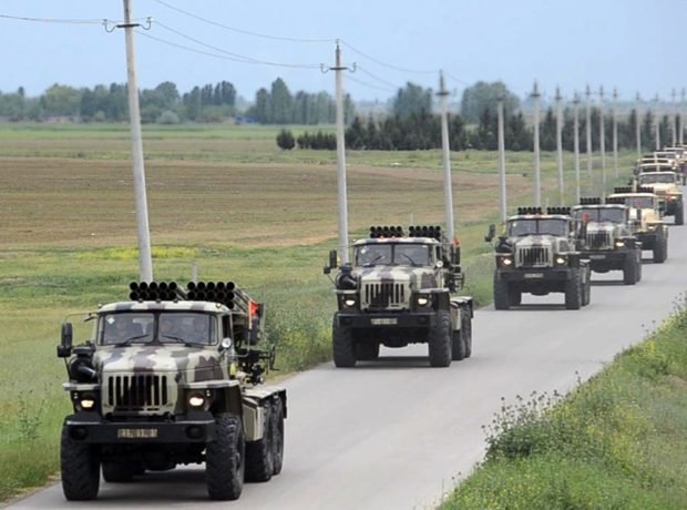 Əməliyyat-taktiki raket kompleksləri təlimə cəlb edilib — VİDEO Əməliyyat-taktiki raket kompleksləri təlimə cəlb edilib — VİDEO