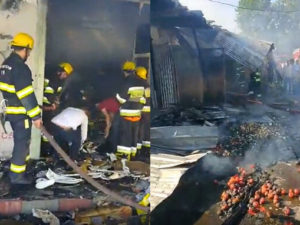 Azərbaycanda bazar yanır – VİDEO