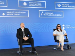 Prezident İlham Əliyevin və birinci xanım Mehriban Əliyevanın iştirakı ilə üç modul tipli xəstəxananın açılışı olub
