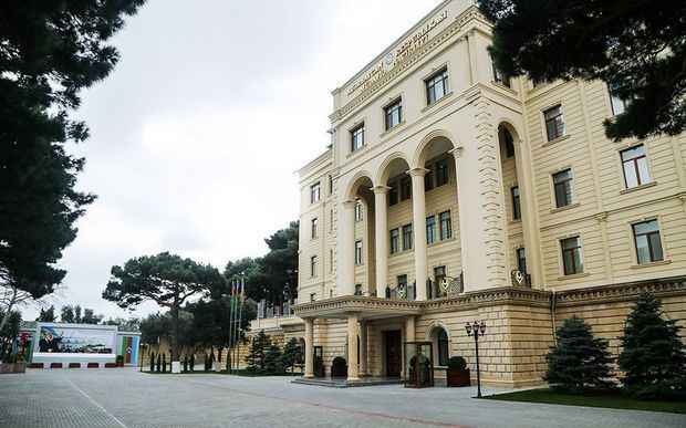 Müdafiə Nazirliyi MƏLUMAT YAYDI Müdafiə Nazirliyi MƏLUMAT YAYDI