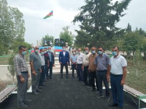 Yevlax könüllüləri bir araya gəldi