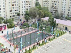 Bakıda abadlaşdırılan növbəti həyətlər sakinlərin istifadəsinə verilib – FOTO