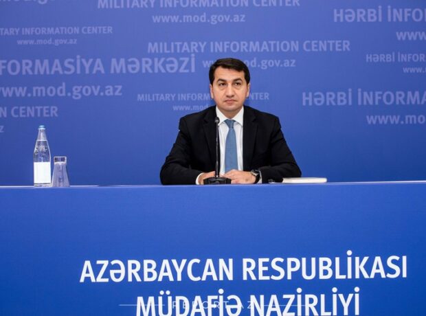 Hikmət Hacıyev Qarabağdakı döyüşlərdə Azərbaycanın əsas məqsədini açıqladı — FOTO Hikmət Hacıyev Qarabağdakı döyüşlərdə Azərbaycanın əsas məqsədini açıqladı — FOTO