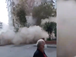 İzmiri su basdı – Video