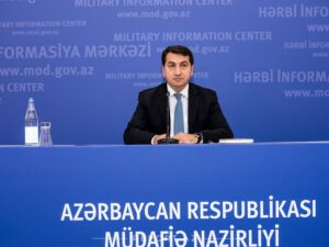 Hikmət Hacıyev: “Ermənistan baş naziri yenə yalan danışır”