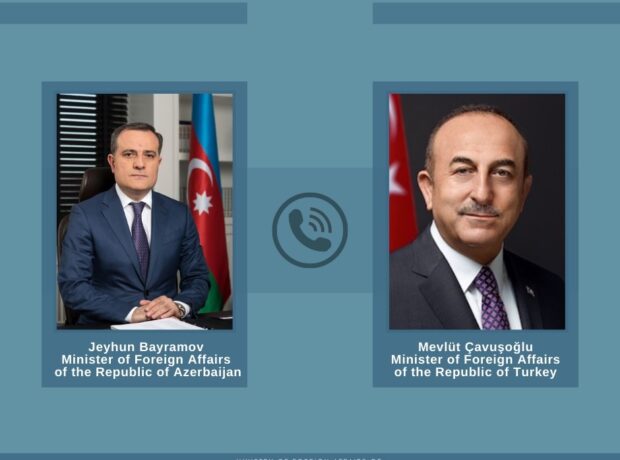 Azərbaycan və Türkiyənin XİN başçıları arasında telefon danışığı olub Azərbaycan və Türkiyənin XİN başçıları arasında telefon danışığı olub