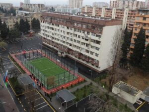 Bakıda növbəti abad həyət istifadəyə verilib