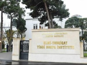 Elmi-Tədqiqat Tibbi Bərpa İnstitutuna yeni direktor təyin olunub