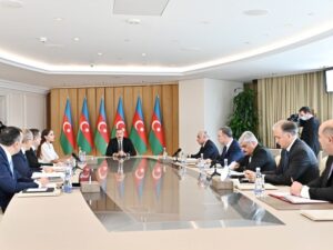 İlham Əliyev: Fərrux dağı bu gün bizim nəzarətimizdədir, Azərbaycan bayrağı orada dalğalanır