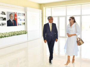 Mehriban Əliyeva bir neçə açılışda iştirak edib