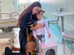 Leyla Əliyeva Milli Onkologiya Mərkəzində olub — FOTOLAR