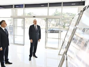 İlham Əliyev Bakıda Uşaq və Yeniyetmələr üçün Respublika Vərəm Xəstəlikləri Sanatoriyasının açılışında iştirak edib