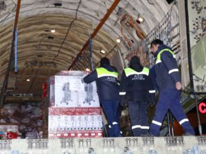 Mehriban Əliyevanın göstərişi ilə daha bir humanitar yardım təyyarəsi Türkiyəyə yola düşüb