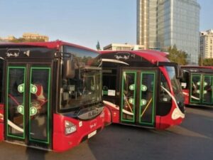 Bakıda 7 marşrut xətti üzrə avtobusların hərəkət sxemi müvəqqəti dəyişdirilib