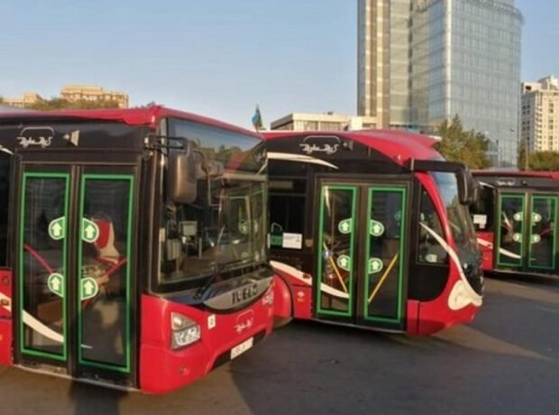 Bakıda 7 marşrut xətti üzrə avtobusların hərəkət sxemi müvəqqəti dəyişdirilib Bakıda 7 marşrut xətti üzrə avtobusların hərəkət sxemi müvəqqəti dəyişdirilib