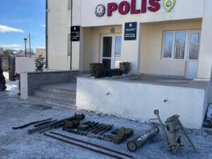 Şuşada silah-sursat aşkarlanıb