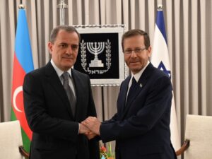 İsrail Prezidenti Ceyhun Bayramovu qəbul edib