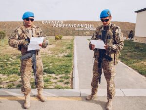 ASAN könüllülərinin “Əsgərə məktub” layihəsi davam edir