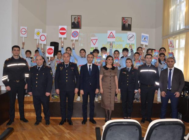 Bakı şəhər DYP İdarəsinin əməkdaşları Pirallahı rayonunda şagirdlərlə görüşdü Bakı şəhər DYP İdarəsinin əməkdaşları Pirallahı rayonunda şagirdlərlə görüşdü