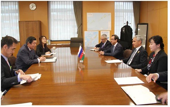 Anar Ələkbərov Yaponiyanın “Ekspo 2025” üzrə naziri ilə görüşdü – Fotolar Anar Ələkbərov Yaponiyanın “Ekspo 2025” üzrə naziri ilə görüşdü – Fotolar